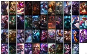 Conta prata 3 com 90 Champs e 44 Skins