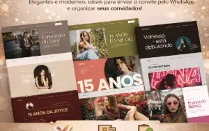 Convite Digital Personalizado + Site de Confirmação de Prese