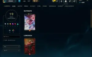 Prata 2 com 150 Champs e 19 Skins