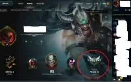 Conta prata 3 pronta p/ jogar, promoção de natal!