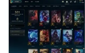Conta League of Legends, todos os Champs, 115 skins
