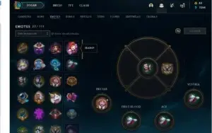 Conta League of Legends, todos os Champs, 115 skins