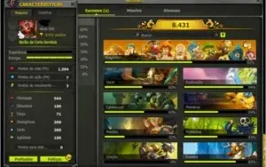 Pandawa 200 8.4k pontos de sucesso quase todos scrolls