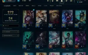 Conta Lol Full Acesso - Lvl 327 - 192 Skins - Todos Campeões