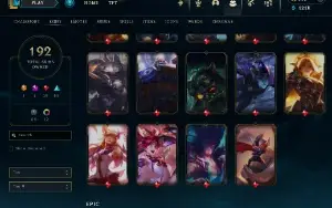 Conta Lol Full Acesso - Lvl 327 - 192 Skins - Todos Campeões