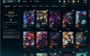 Conta ferro 1 com 78 Champs e 51 Skins + 110 Espolios