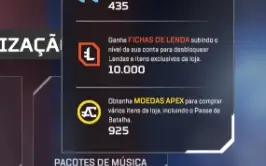 Conta Apex Legends LVL 500