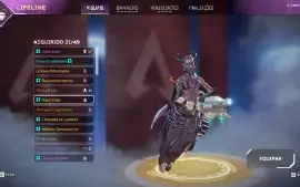 Conta Apex Legends LVL 500