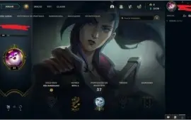 Conta Unranked nível 34 com várias skins boas + Conta bônus