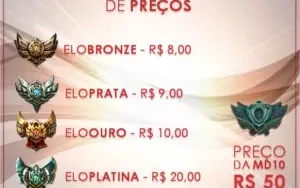 Serviço de Elojob - League of Legends