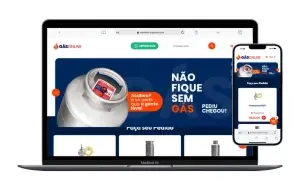 Template Gás Online - Rápido, Funcional e 100% Editável