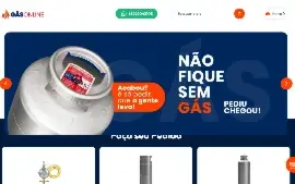 Template Gás Online - Rápido, Funcional e 100% Editável