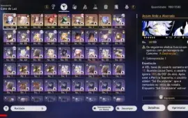 Honkai Star Rail AR 70 / Phainon + Herta e Outros 5✯
