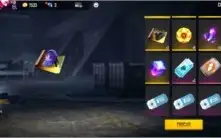 Conta de FF LV 51 gemada com várias skins itens passes