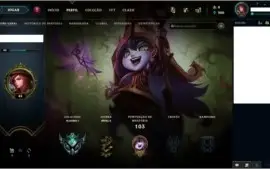 Conta lol Ouro 2