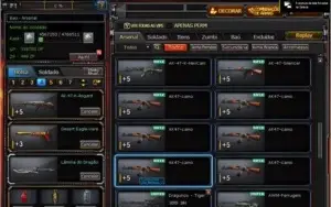 Conta Crossfire Personagem vip armas vip , armas de mn