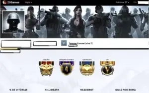 Conta Crossfire Personagem vip armas vip , armas de mn