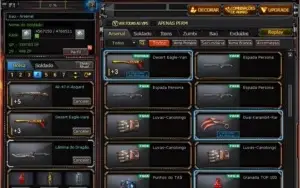 Conta Crossfire Personagem vip armas vip , armas de mn
