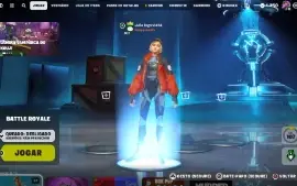 Conta Fortnite com passe atual e mais 1250 v-bucks