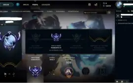 CONTA LEAGUE OF LEGENDS DIAMANTE 4