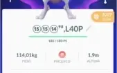 Conta Pokemon Go Level 40