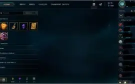 Conta lol League of Legends 118 skins, quase todos champs