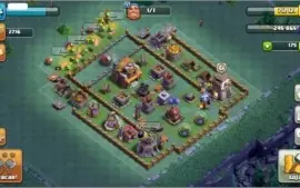 CLASH OF CLANS CV 11 LVL 145