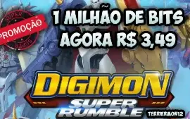 Bits Digimon Super Rumble - Promoção Fim De Semana