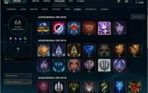 Conta LOL D3 [BR] - 36 Champions - 32 skins (NOVA) MMR ALTO