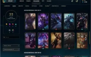 Conta LOL D3 [BR] - 36 Champions - 32 skins (NOVA) MMR ALTO