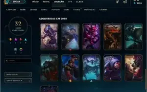 Conta LOL D3 [BR] - 36 Champions - 32 skins (NOVA) MMR ALTO