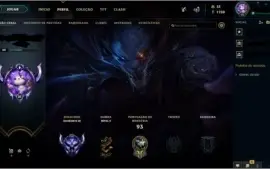 Conta LOL D3 [BR] - 36 Champions - 32 skins (NOVA) MMR ALTO