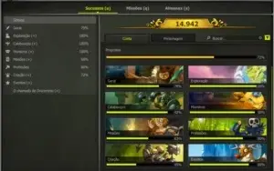 Vendo eni lvl 200 com 14.942 de sucesso!!!