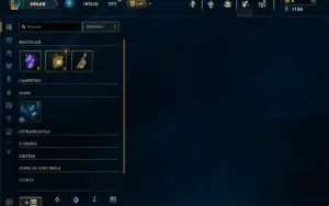 Ferro 2 com 21 Champs e 3 Skins +1 Fragmento