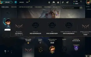 Ferro 2 com 100 Champs e 83 Skins + 2 Prestigios Kayn e Zyra
