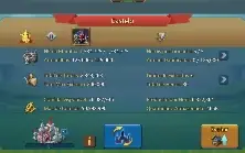 780M+ T4, 390M+ poder, vai até K1343, 20 heróis no máx.