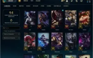 CONTA LVL 30 INATIVA 46 CHAMPIONS