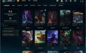 CONTA LVL 30 INATIVA 46 CHAMPIONS