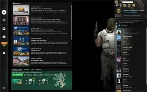 Steam Level 10, CSGO Prime, Medalha 2017, 17 jogos com GTA V