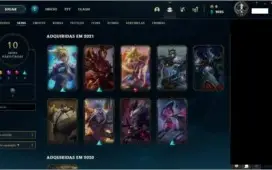Account LoL [BR] - LVL 72 48 Champ's + Skin's boa honra