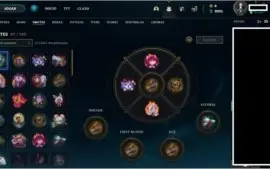 Account LoL [BR] - LVL 72 48 Champ's + Skin's boa honra