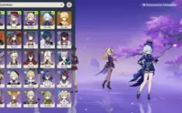 🟢GENSHIN AR52  FURINAc6 + Esplendor das Águas Silenciosas✨