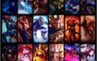 Conta LOL Platina 5, Borda ouro, 101 campeões, 29 Skins
