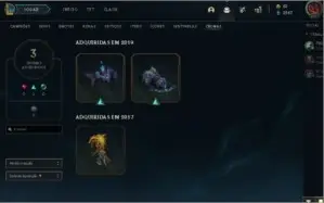 CONTA DE LOL 6 ANOS COM 67 SKINS