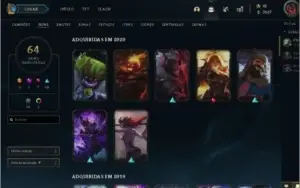 CONTA DE LOL 6 ANOS COM 67 SKINS