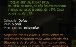 Dofus , abisal , purpura , ocre , nebuloso , turquesa