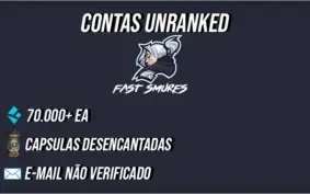 CONTA UNRANKED LVL30 - 70K+ DE ESSENCIA AZUL