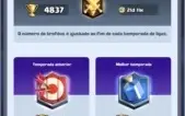 CONTA CLASH ROYALE LVL 12 TODAS AS CARTAS