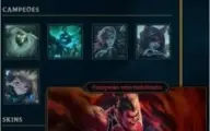 Conta League of Legends Antiga - 67 Skins, 20 Rune Pages, et