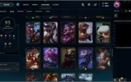 Vendo conta de LoL Diamante 5